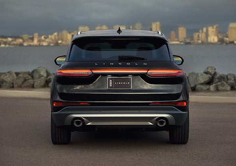 The rear lighting of the 2024 Lincoln Corsair® SUV spans the entire width of the vehicle. | Beck Lincoln in Palatka FL